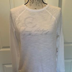 New -Banana Republic White Long Sleeve Top - Small